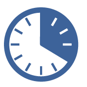 clock icon showing how SDVOSB program is responsive to new requirements
